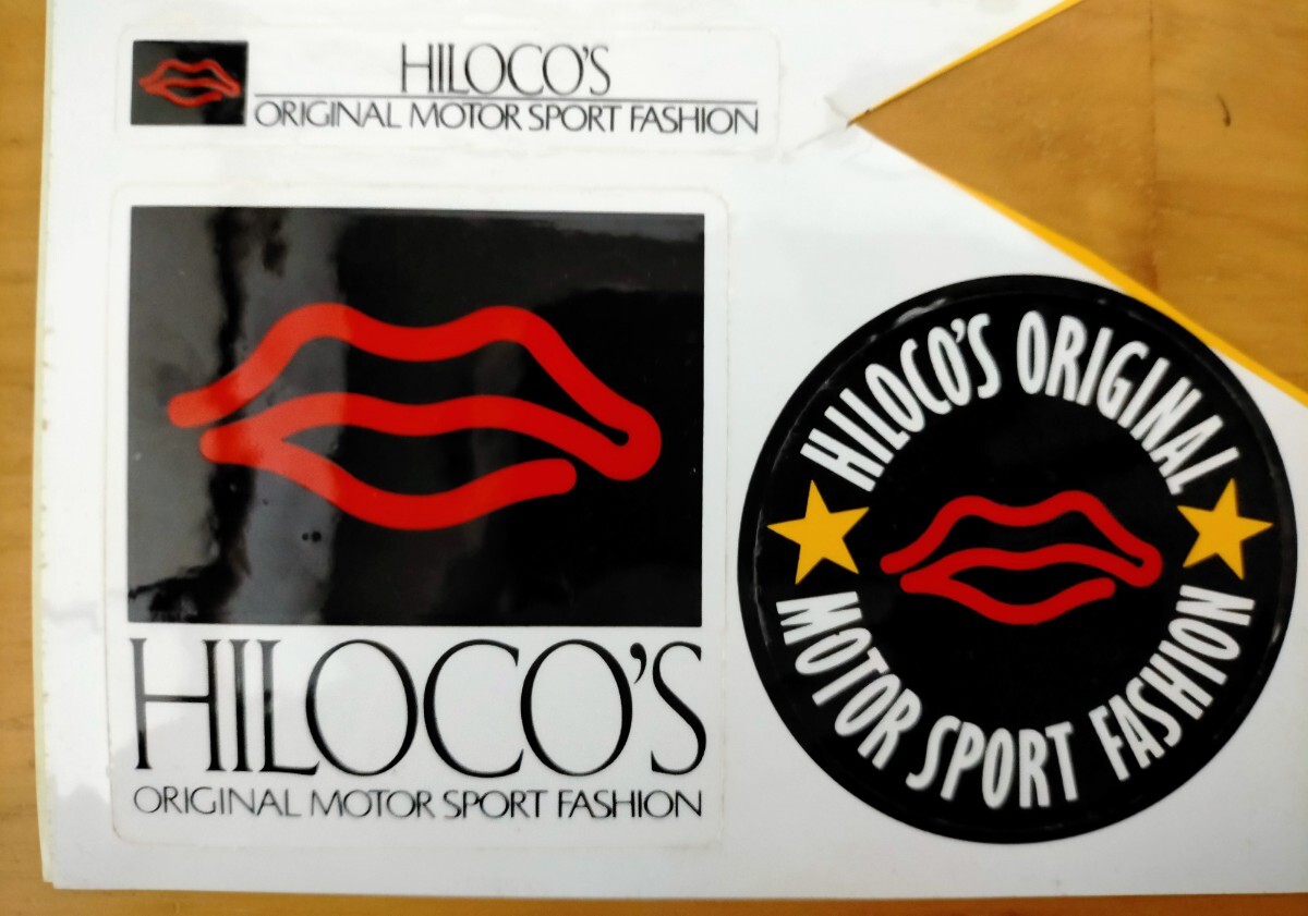 堀ひろ子「ひろこの」HILOC’S ORIGINAL MOTORSPORT FASHIONステッカー_画像4