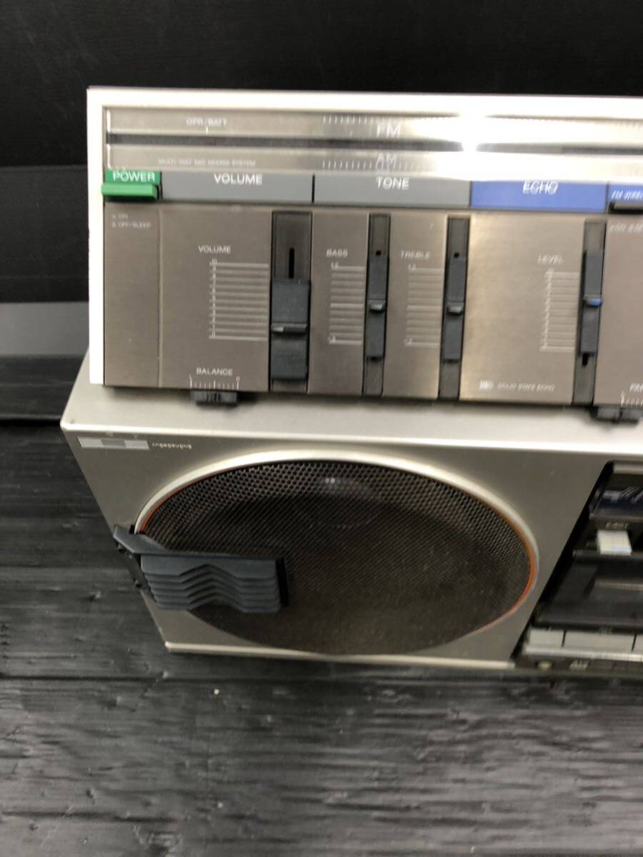 松 SONY ソニー CFS-99 カセットテープレコーダー ラジカセ FM/AM 2バンド 昭和レトロ ヴィンテージ アンティーク ジャンク の画像2