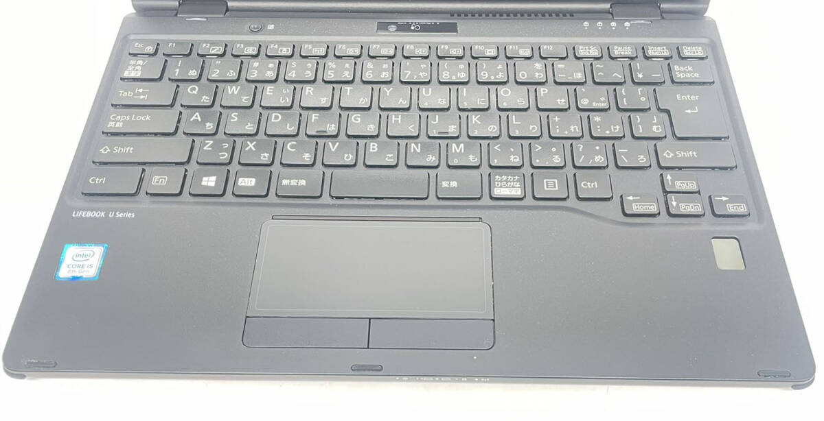 ジャンク／FUJITSU LIFEBOOK U939X/A ／Intel　Corei5-8365U1.6GHZ／ 256G／ 8G／ 13.3インチ／指紋認証／タッチパネル_画像2