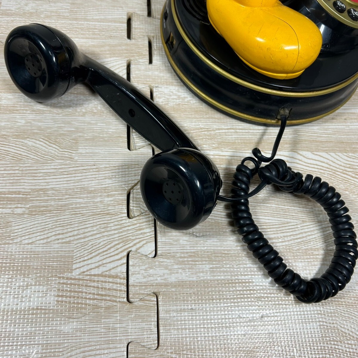 ミッキーマウス 電話機 TE-9901M ディズニー ダイヤル式 昭和レトロ アンティーク インテリア 神田通信工業 高さ約37cmの画像8