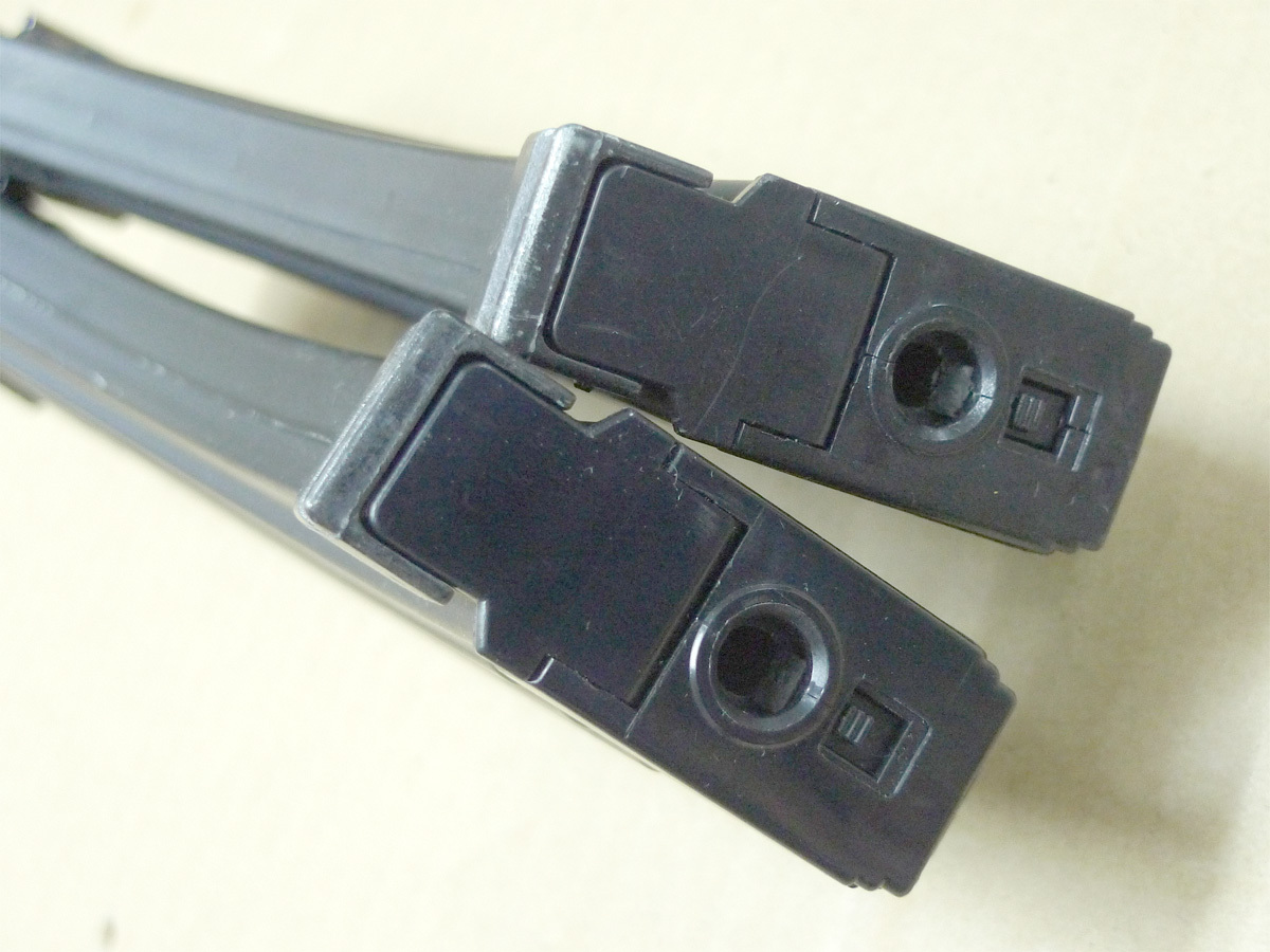 メーカー不明・STD電動 AK47系列用 多弾マガジン 鉄製外装 2本セット・中古の画像5