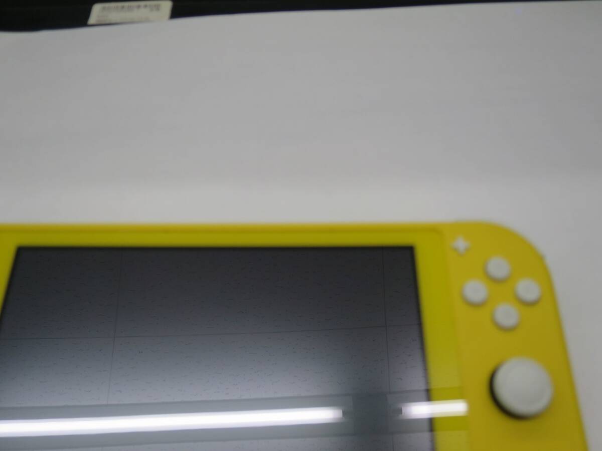 Nintendo Switch Lite イエロー 本体 スイッチ本体 ジャンク品の画像5