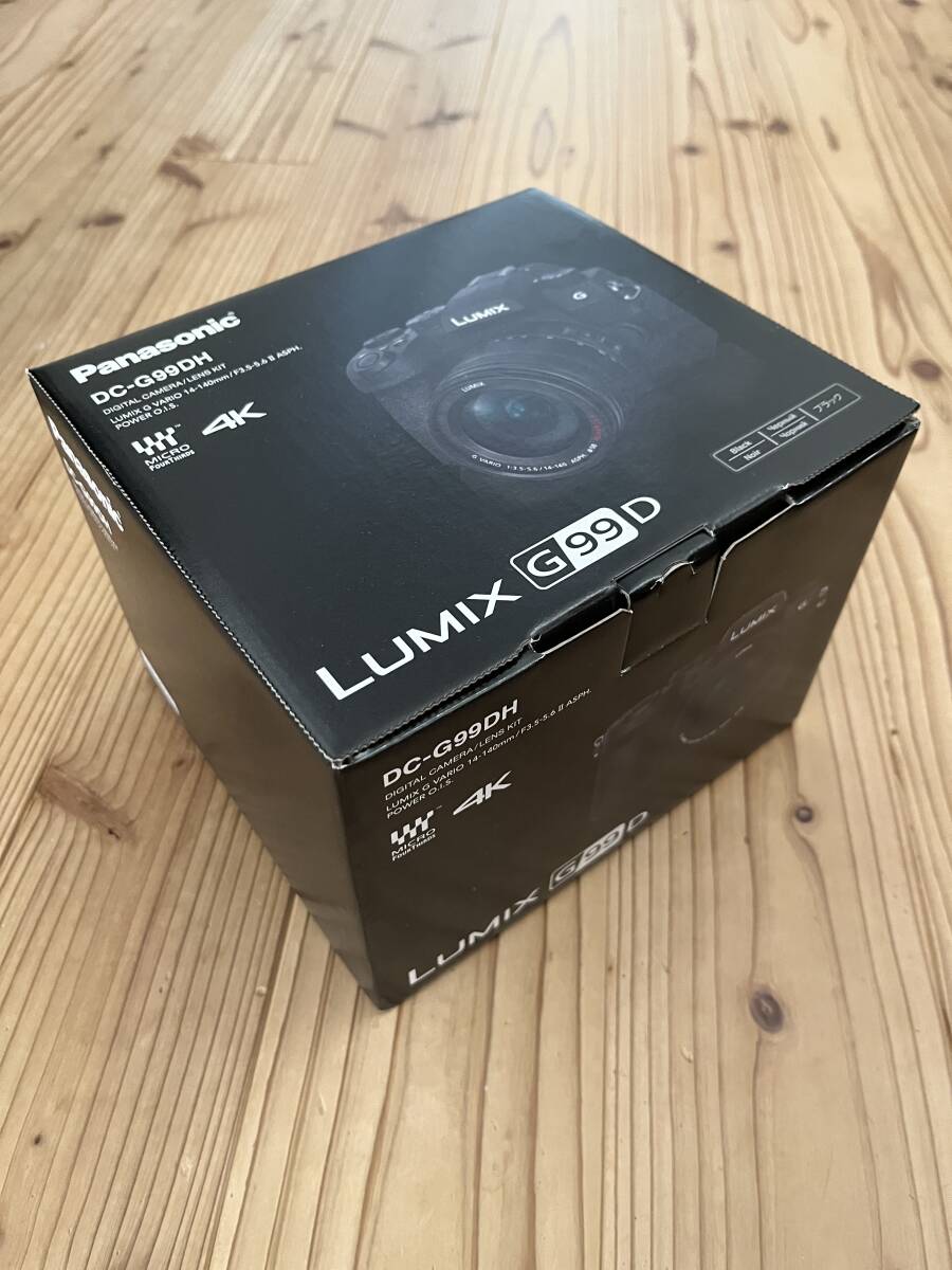 ★新品未使用 3月購入品★純正ボディキャップ付き LUMIX DC-G99D ボディ_画像2