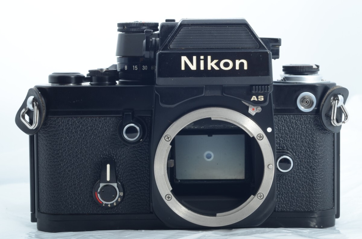 NIKON F2 AS PHOTOMIC DP-12 BLACK SLR FILM CAMERA ニコン 一眼レフ フィルムカメラ ブラックの画像3