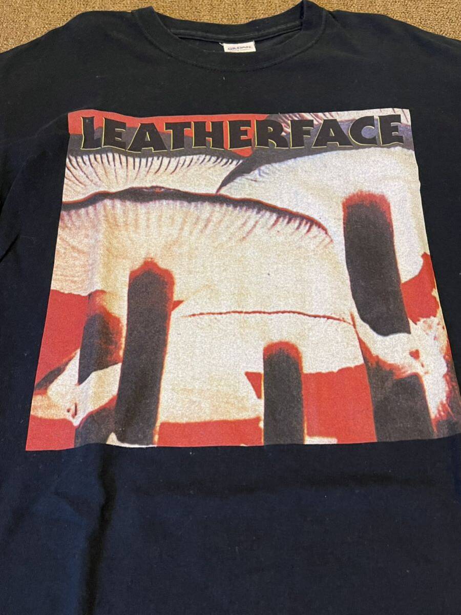 【美品】【レア】 Leatherface MUSH バンド Ｔシャツ ロックＴ Snuff Broccoli U.K.Melodic Punk Rock ENGLAND メロコア メロディック狂の画像2