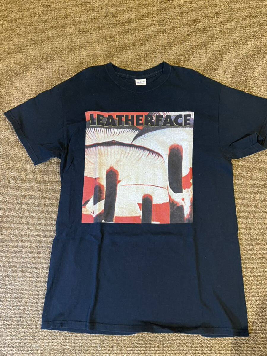 【美品】【レア】 Leatherface MUSH バンド Ｔシャツ ロックＴ Snuff Broccoli U.K.Melodic Punk Rock ENGLAND メロコア メロディック狂の画像1