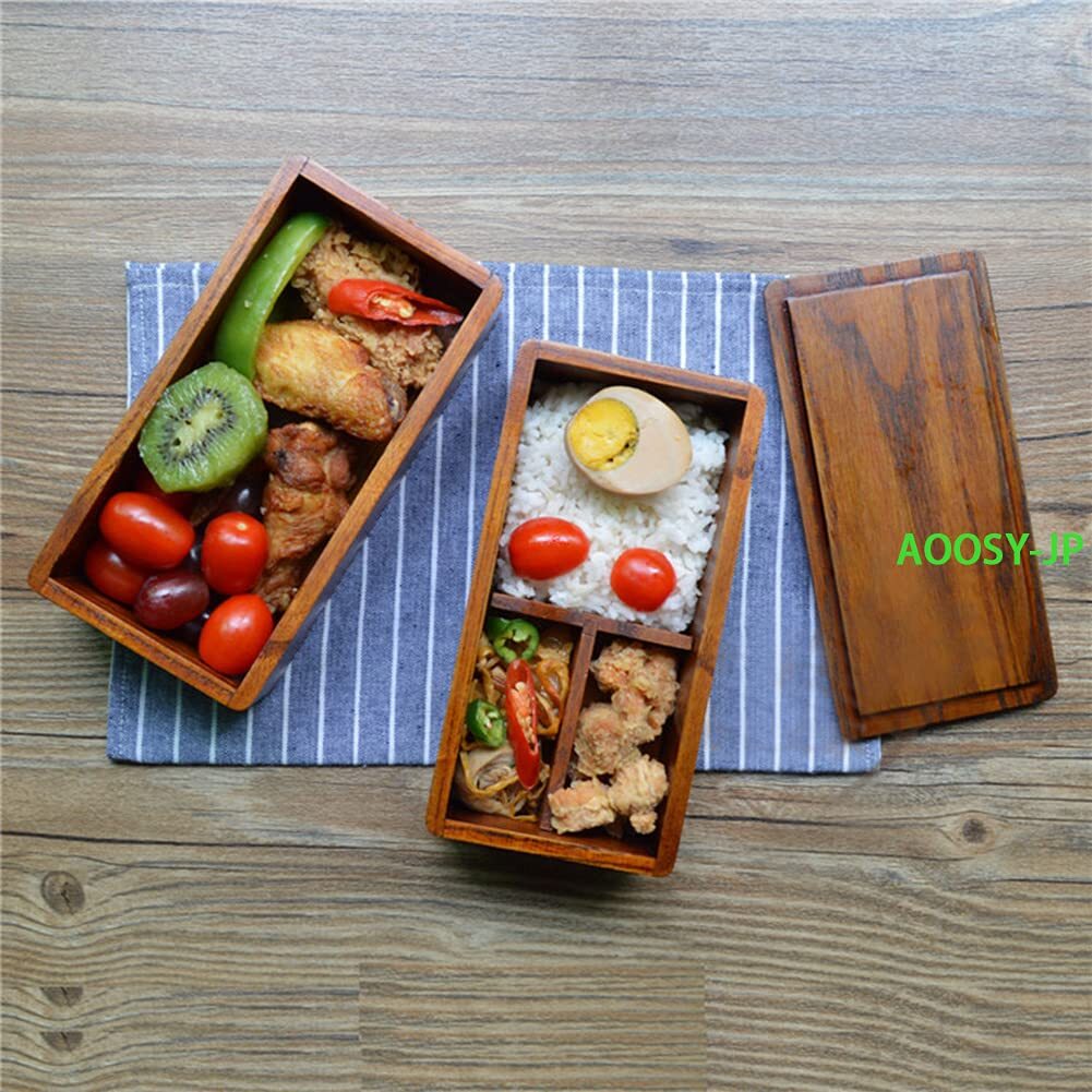 　スプーン＆フォーク 木製お弁当箱