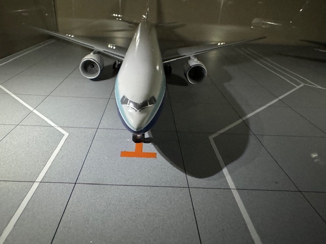  訳ありスタート 1/200 Delta Groove 2機置き 空港ターミナルジオラマケース ANA JAL 等のコレクションに! シリアル1665の画像7