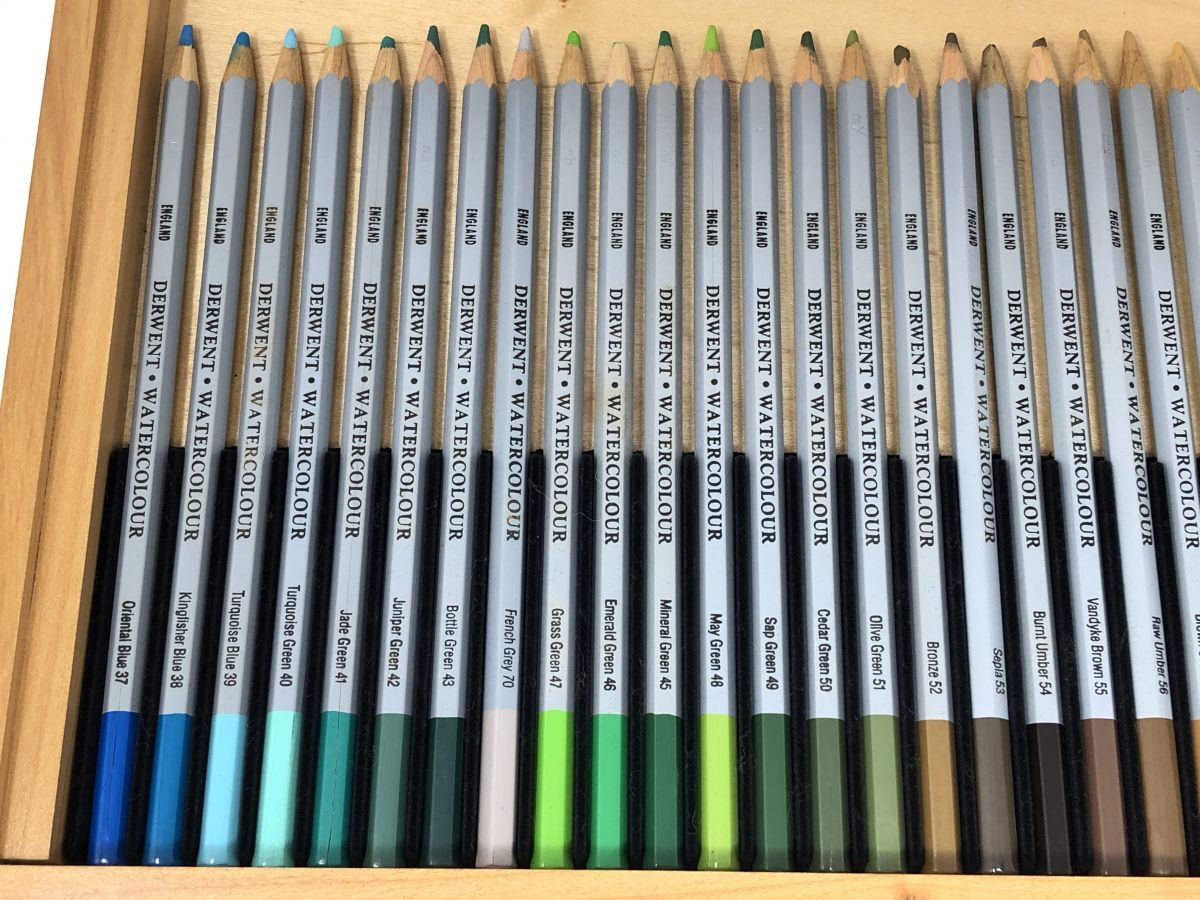 【Derwent】ダーウェント PASTEL PENCILS 90色 WATER COLEUR PENCILS 72色 パステル色鉛筆 水彩色鉛筆 画材【いわき平店】の画像9