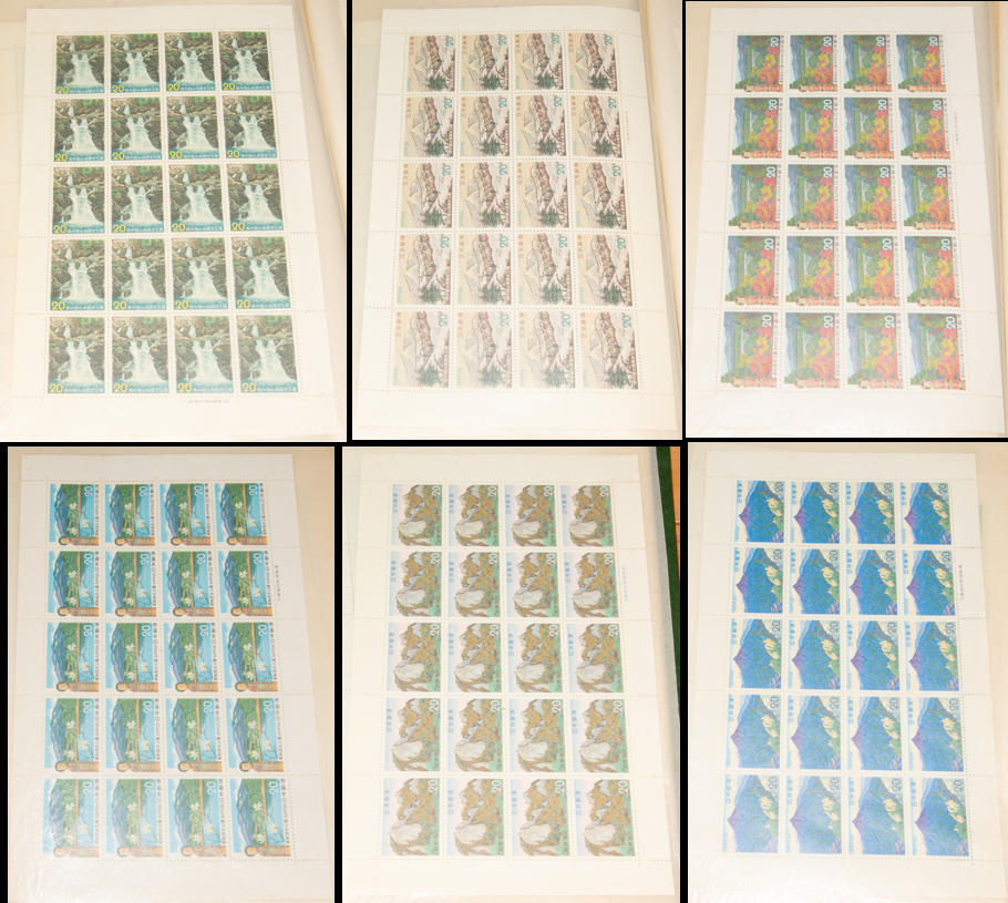切手 未使用シート シートブック 額面14,440円分 1960〜1970年代 昭和レトロの画像8