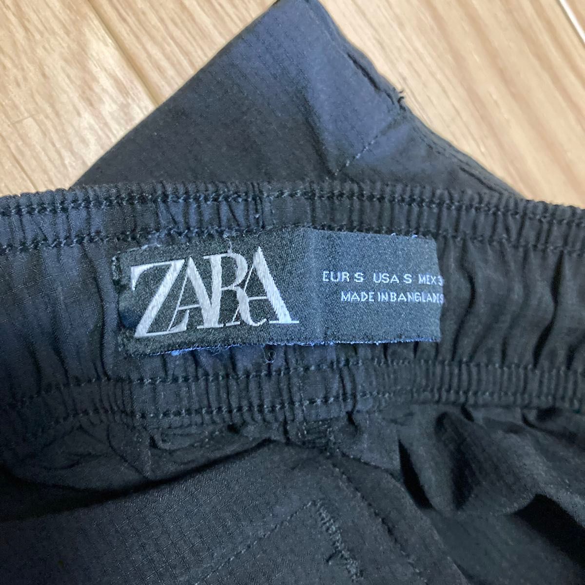 ZARA ショートパンツ ブラック ハーフパンツ ルームウェア 部屋着