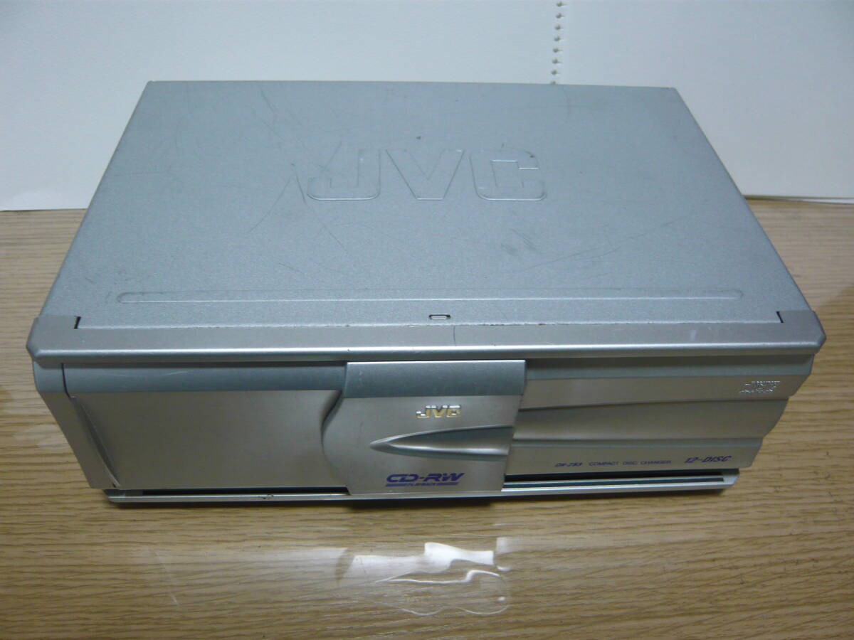 JVC 12連奏CDチェンジャー CH-Z93★ カーオーディオDVDプレーヤー KD-VZ800セット★中古★ の画像6