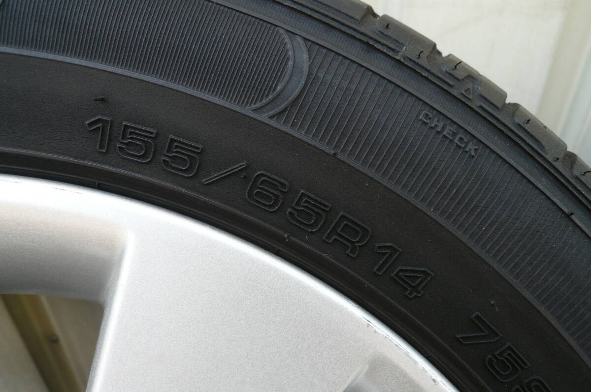 155/65　R14 タイヤホイール　4本セット　スズキ純正　埼玉　引取限定　発送不可_画像4