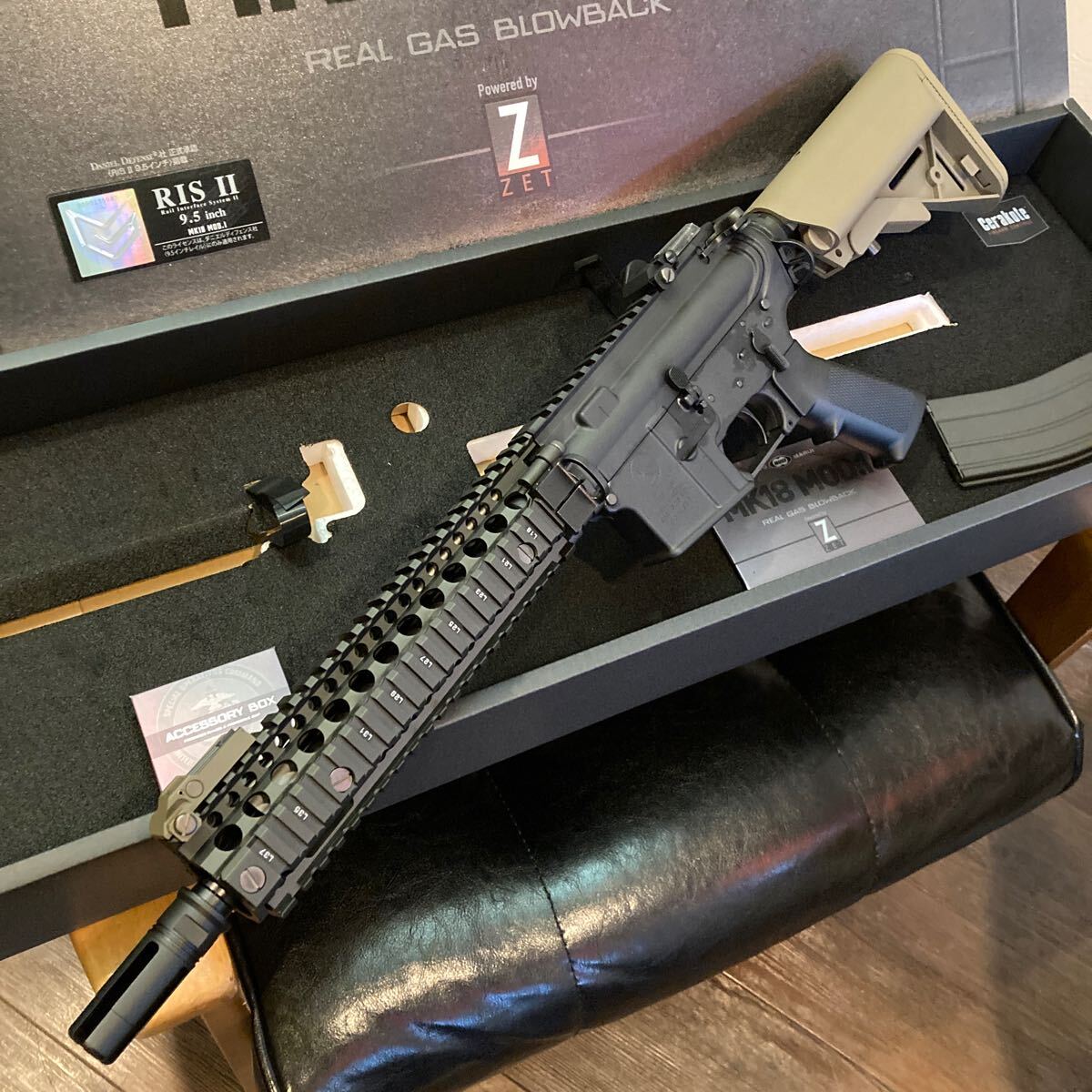 コレクション蔵出★東京マルイ　Mk18 Mod.1 RISⅡ　Z-SYSTEM　GBB【極美品】_画像4