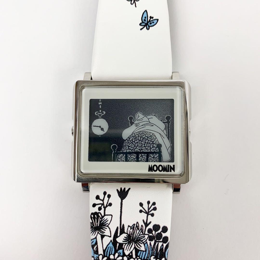 完売品 希少 廃盤 美品 レア Smart Canvas スマートキャンバス EPSON エプソン ムーミン 腕時計 デジタル ユニセックス メンズ レディース