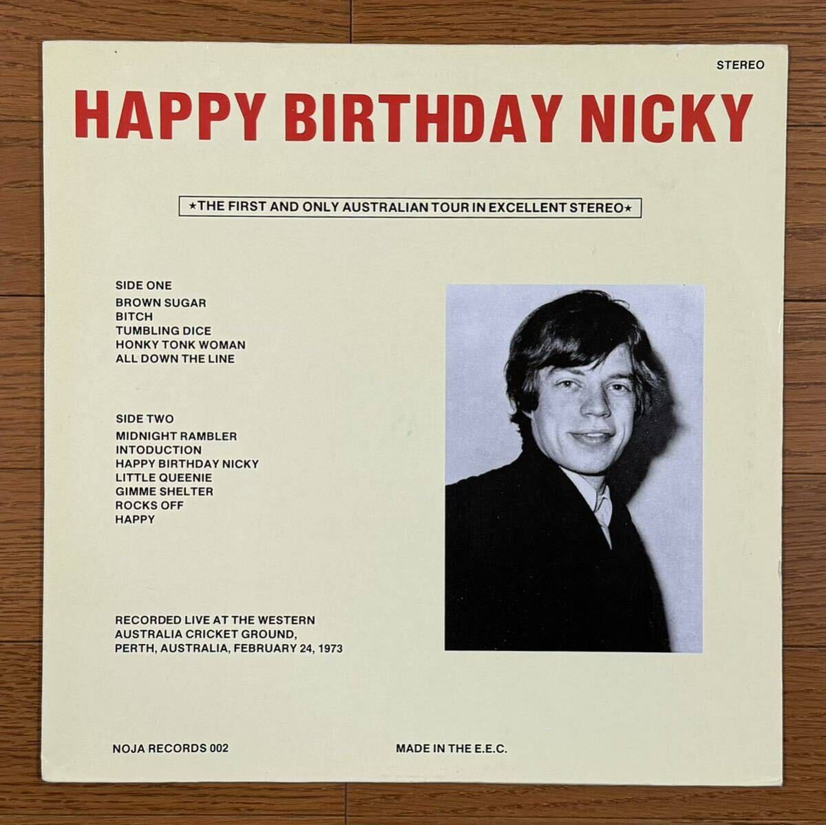 The Rolling Stones - Happy Birthday Nicky / LPレコードの画像3