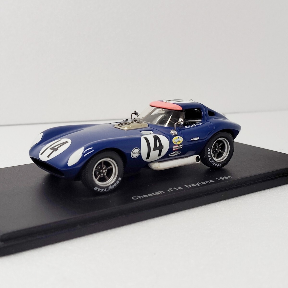 箱付き 1/43 スパーク チーター 14番 デイトナ 1964年 cheetah R.Salyer spark daytona レース 1円スタート 1円〜 042308の画像1