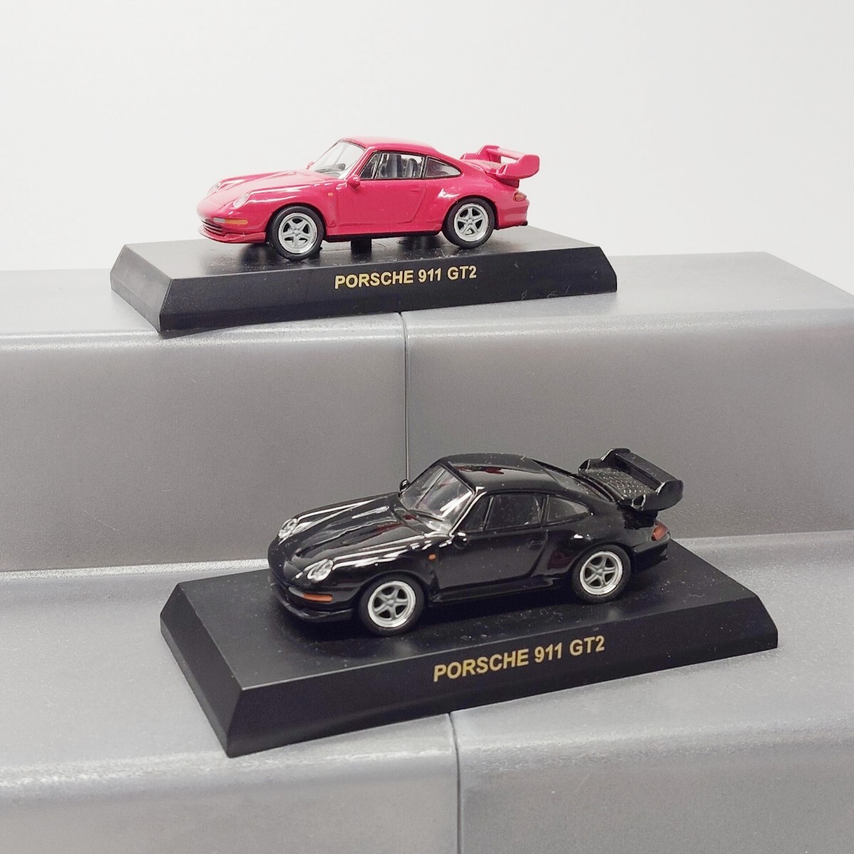 1/64 京商 ポルシェ　911 GT2 レッド　ブラック　レッド　ドイツ　PORSCHE　ミニカー　高級車　1円スタート 1円〜 041703_画像4