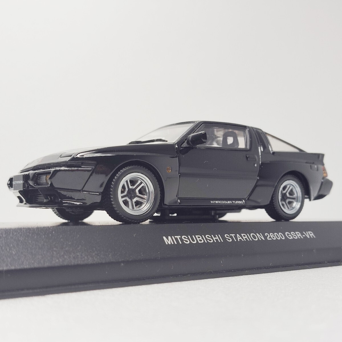  с коробкой Kyosho 1/43 Mitsubishi Starion 2600 GSR-VR mitsubishi спорт машина Gorilla черный retro 1 иен ~ 1 иен старт 042511