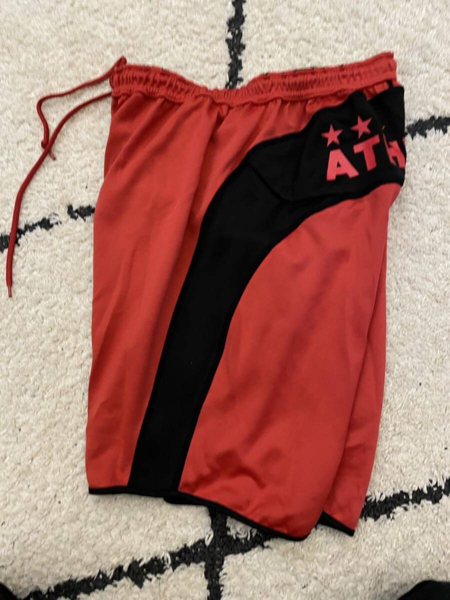 ☆ATHLETA アスレタ☆リバーシブル ハーフパンツ ホワイト 美品 サイズMくらいの画像5