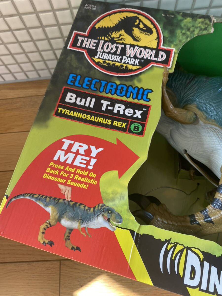 90s☆1990年代/The Lost World/ロストワールド ジュラシックパーク 箱入り T-REX ☆ケナー ロストワールド SF Kenner Toy Reviewの画像8