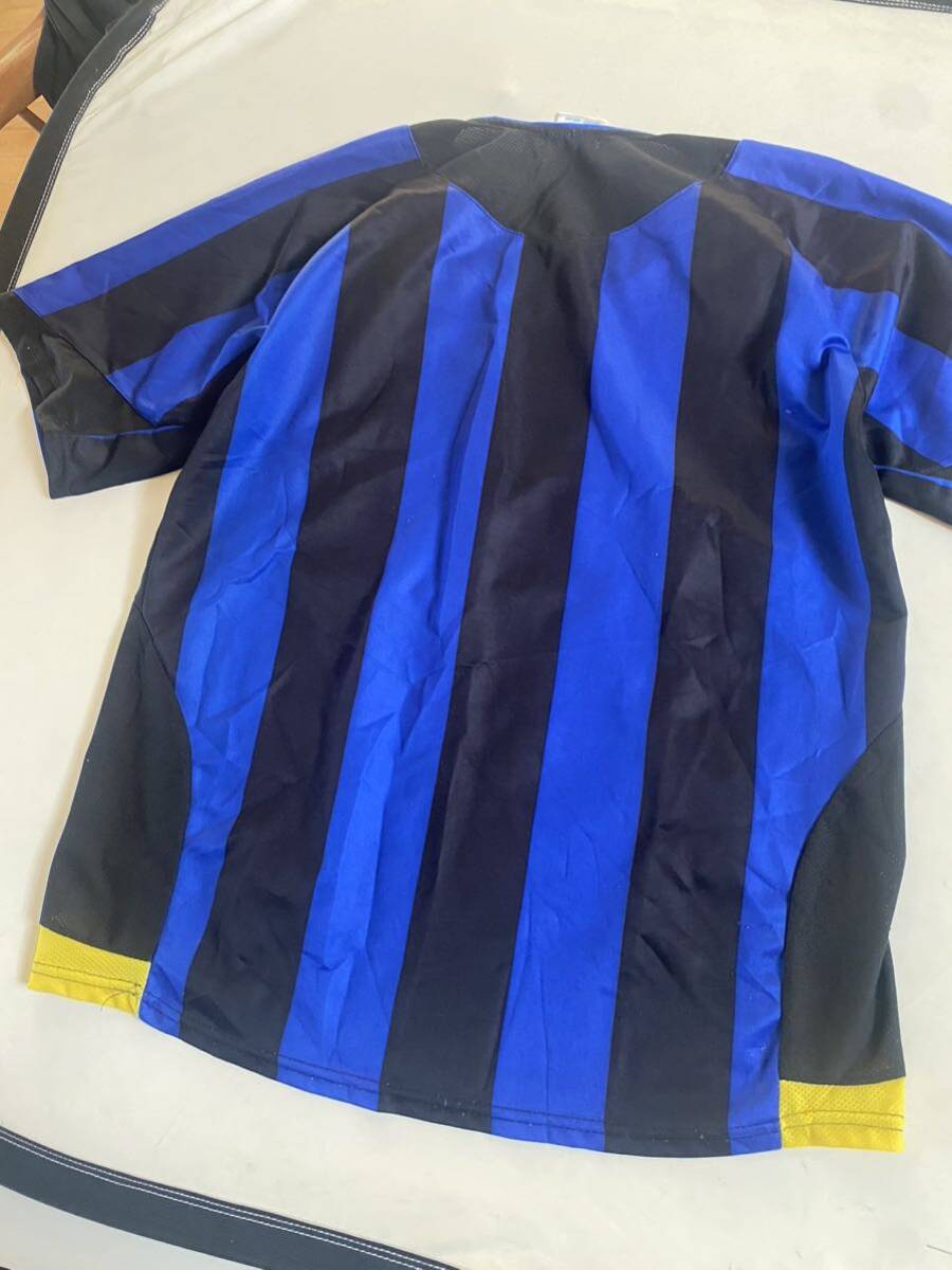 美品 インテル 90s ユニフォーム PIRELLI ロンＴ サッカー セリエA ゲームシャツ 半袖 大きいサイズ_画像7