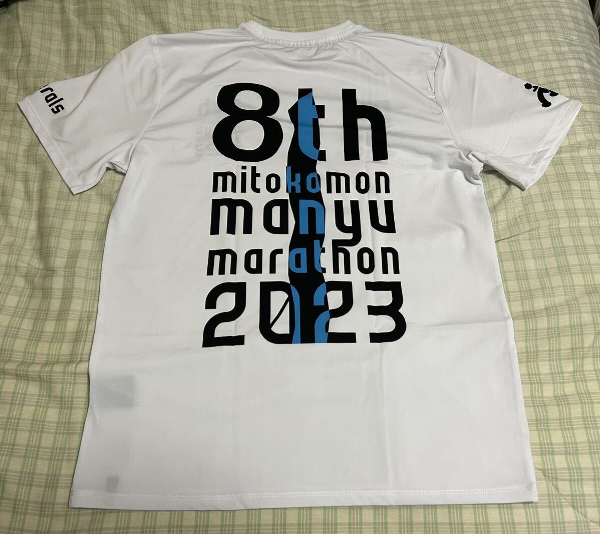 水戸黄門漫遊マラソン2023参加賞Tシャツ サイズM numerals製の画像2