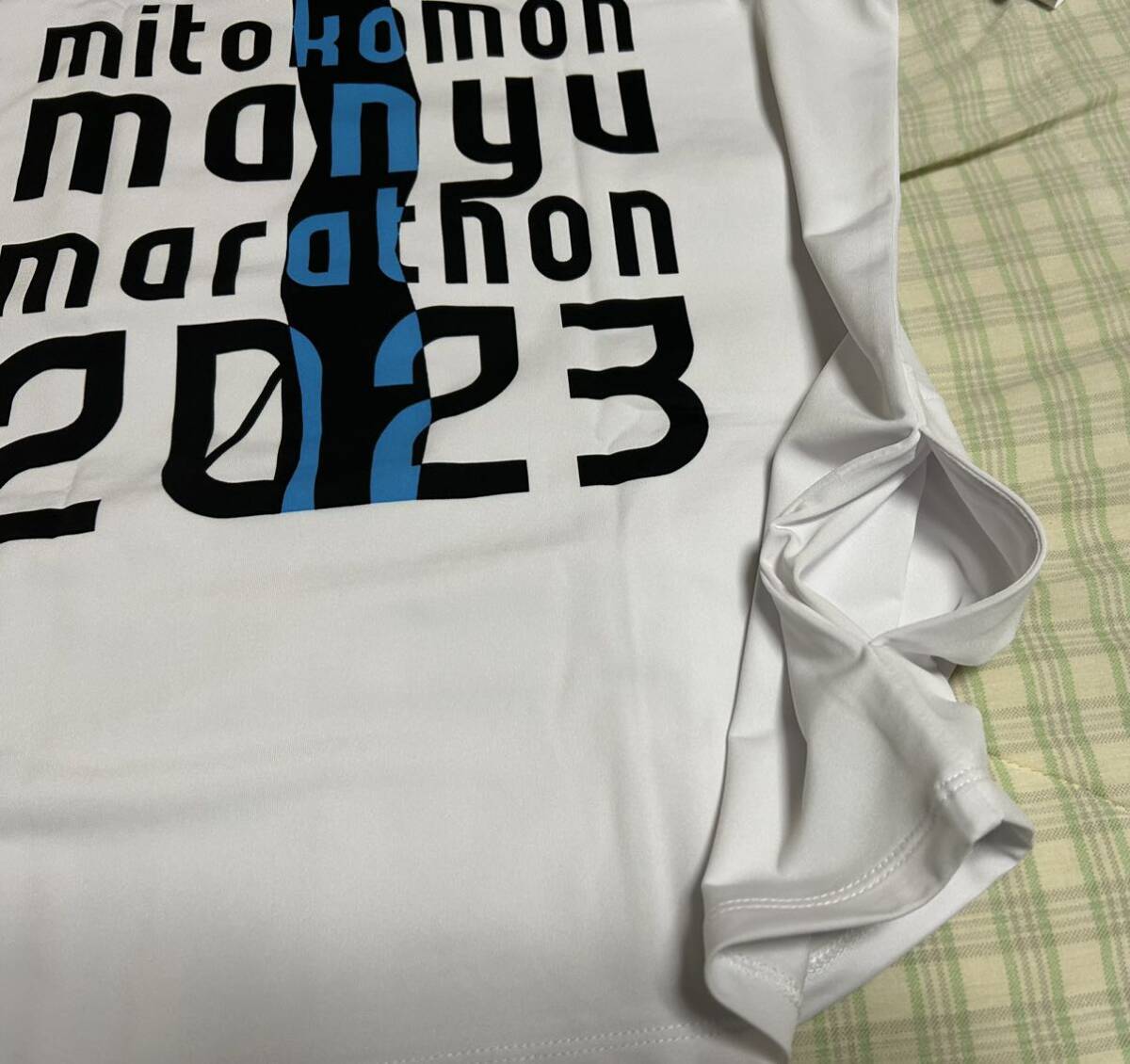 水戸黄門漫遊マラソン2023参加賞Tシャツ サイズM numerals製の画像5