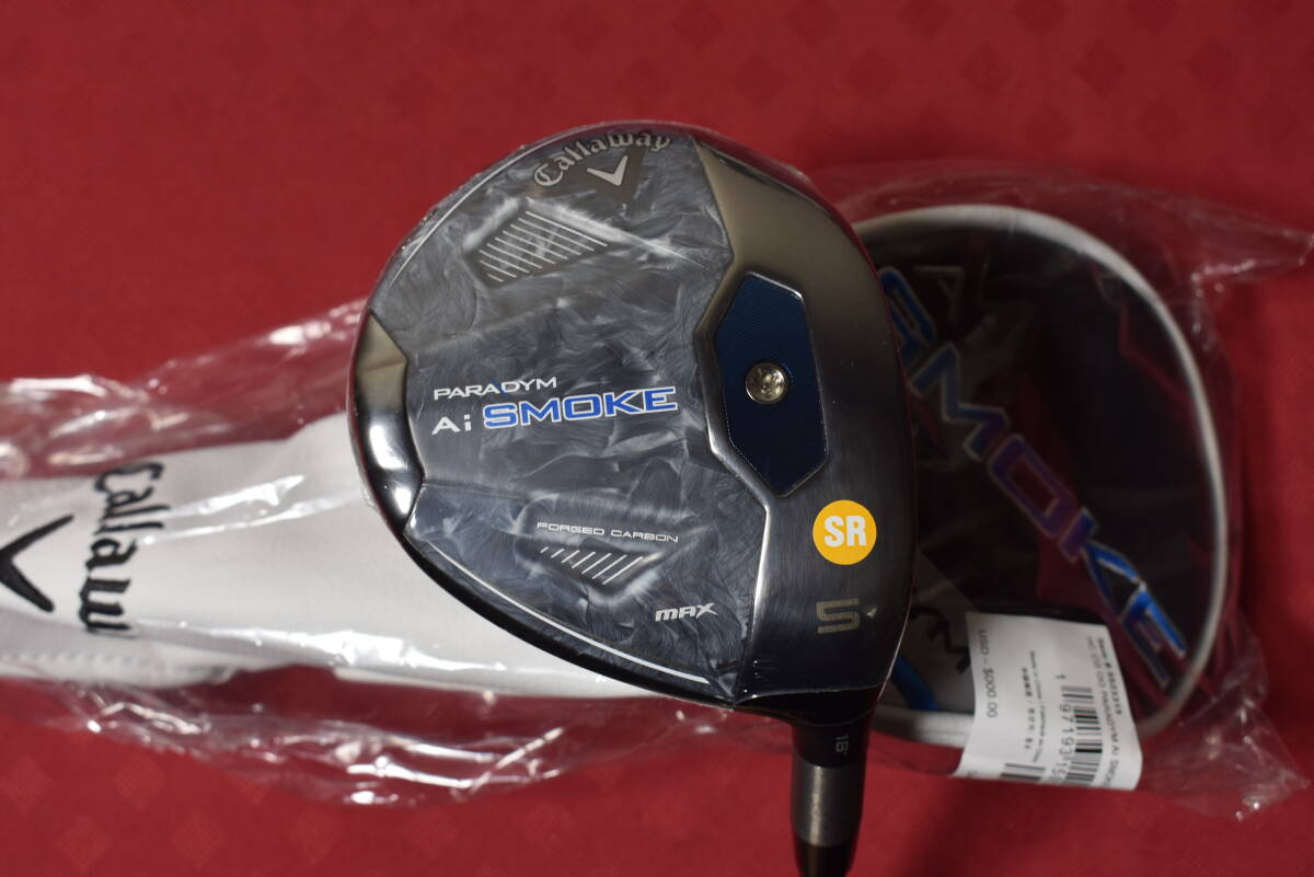 ★日本仕様 未使用品★キャロウェイ パラダイム Ai SMOKE MAX 5W 18° TENSEI 50 for Callaway SR★ヘッドカバー付属★_画像1