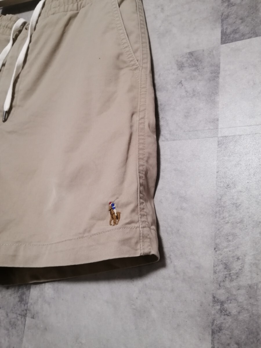 ポロラルフローレン POLO RALPH LAUREN M ショートパンツ ハーフパンツ ベージュ 短パン チノショーツ　OSAGARI