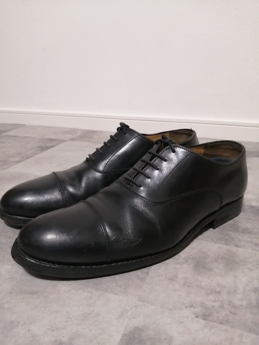 ジャランスリワヤ Jalan Sriwijaya 　ストレートチップ ビジネスシューズ 黒　40 98754 革靴　ブラック　OSAGARI