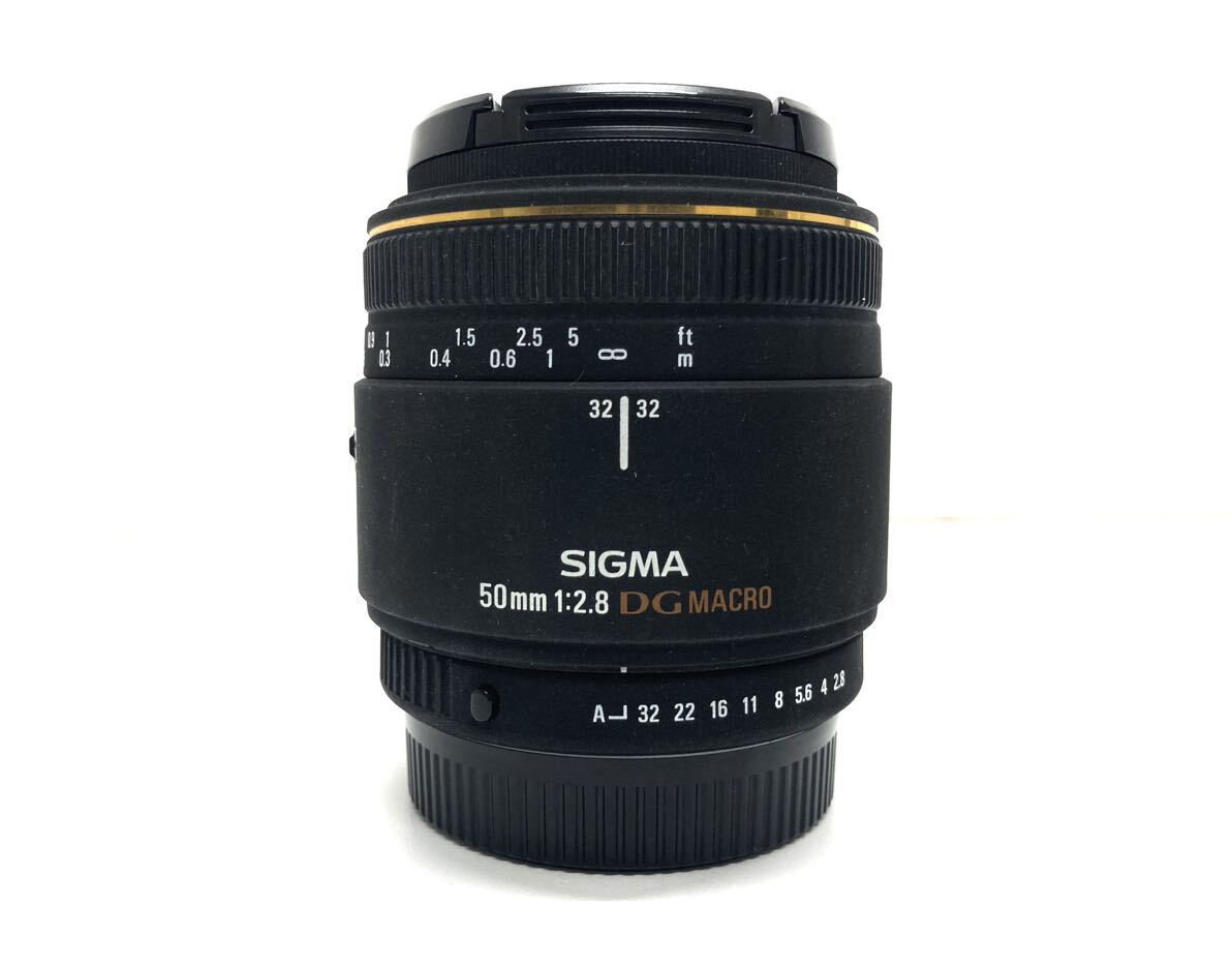 【39601】美品!! SIGMA シグマ EX 50mm F2.8 DG MACRO レンズ FOR PENTAX AF 現状品_画像5