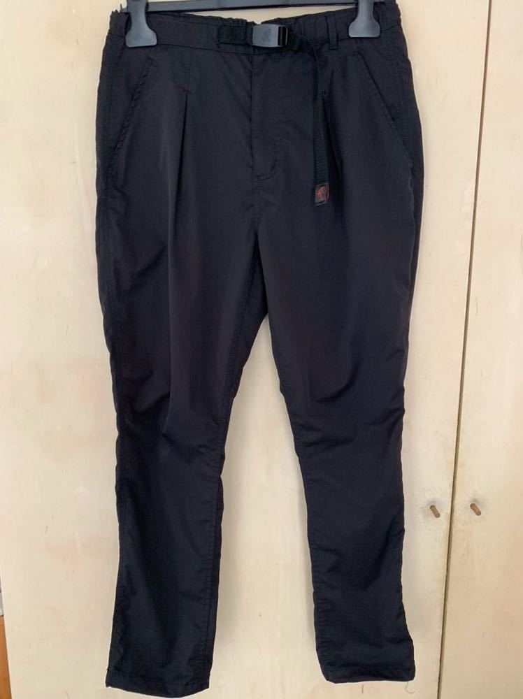 GRAMICCI nonnative EASY PANTS SOLOTEX COVERCHORD / WALKER EASY PANTS POLY TWILL STRETCH SOLOTEX by GRAMICCI BLACK 1 hobo