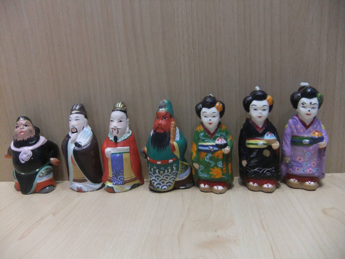 * doll ornament objet d'art decoration Mai . san doll low sok candle interior storage goods box less .