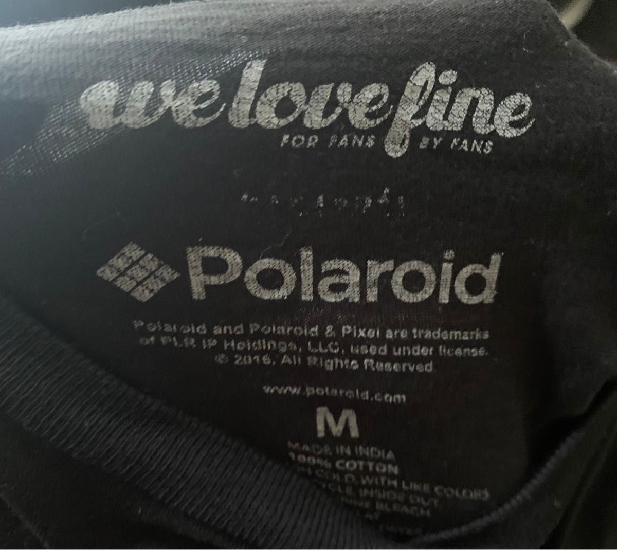 ◆インポート古着◆Polaroid Tシャツ Mサイズ　