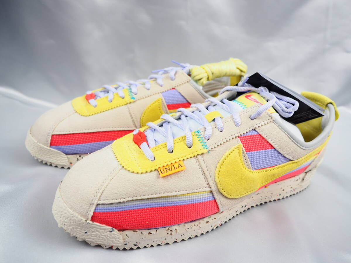 送料710円～◆新品◆定価15400円◆NIKE×Union◆ナイキ×ユニオン◆Cortez Lemon Frost◆コルテッツ◆27.5㎝_画像3