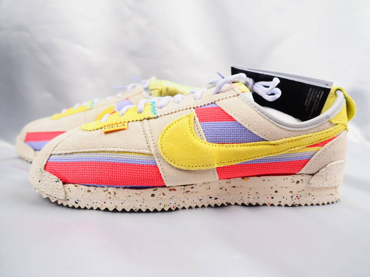 送料710円～◆新品◆定価15400円◆NIKE×Union◆ナイキ×ユニオン◆Cortez Lemon Frost◆コルテッツ◆27.5㎝_画像2