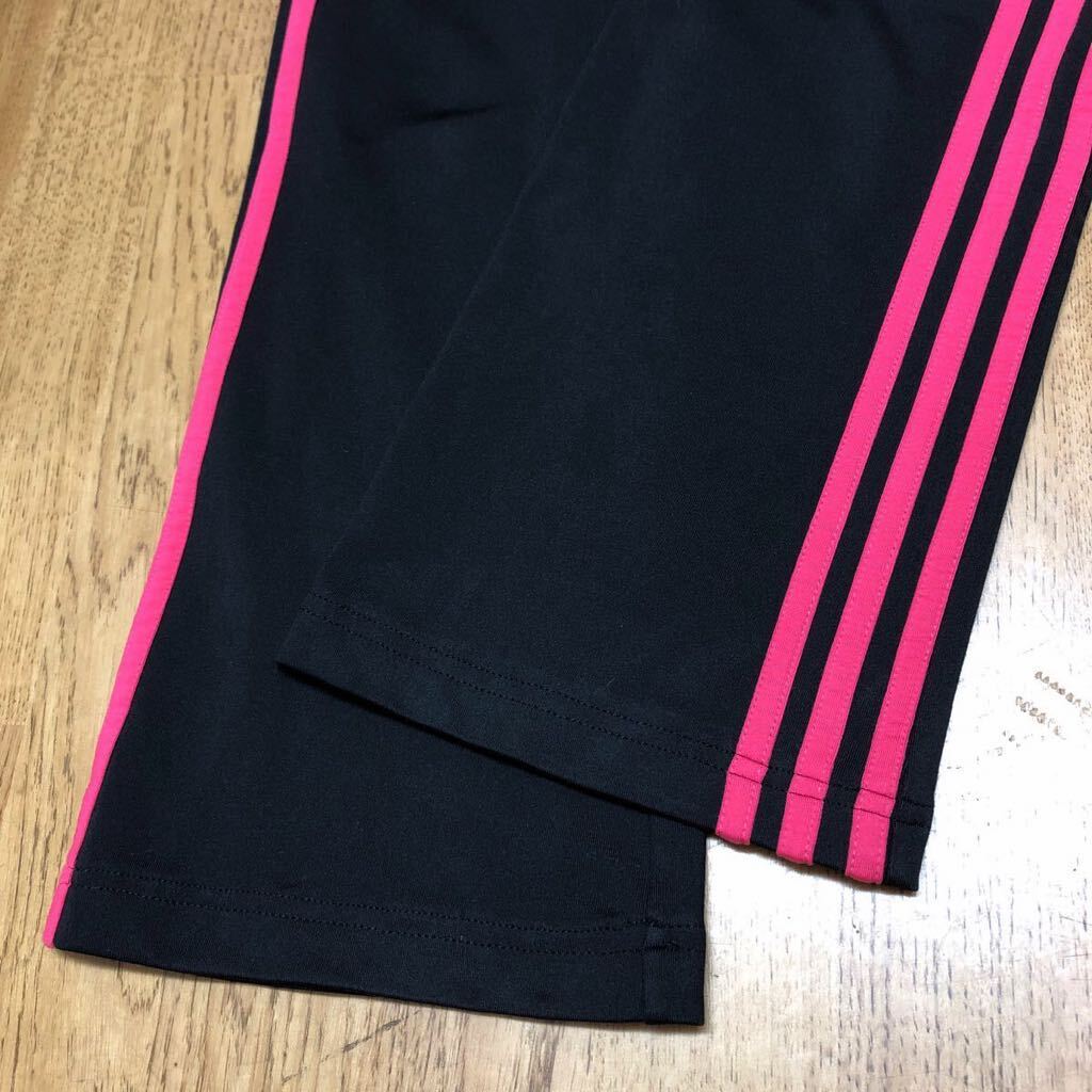 adidas /アディダス /レディースM ジャージパンツ ロングパンツ ボトムス スカート付き 三本ライン エクササイズ トレーニング スポーツ_画像5