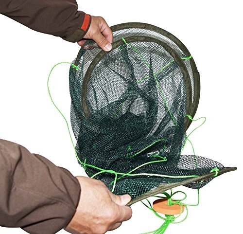 魚すくい 魚捕獲 一網打尽 直径1m タモ網 （収納時35cmでコンパクト）小魚・メダカ・ザリガニ・タニシ・エビ・カニ_画像8