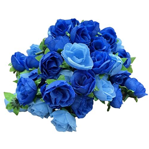 (ADOSSY) роза роза искусственный цветок 50 шт. комплект цветок часть только свадьба фотосъемка для мелкие вещи реквизит одиночный цвет 2 цвет 3 цвет 3cm (D)
