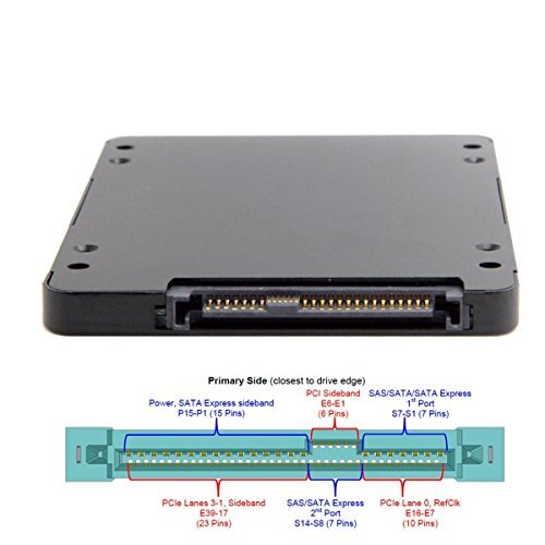 CY SFF-8639 NVME U.2-NGFF M.2 M-key PCIe SSDケース エンクロージャ ブラック_画像8