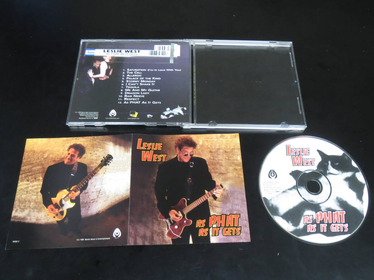 Leslie West - As Phat As It Gets 輸入盤CD（アメリカ 54342-2, 1999）_画像2