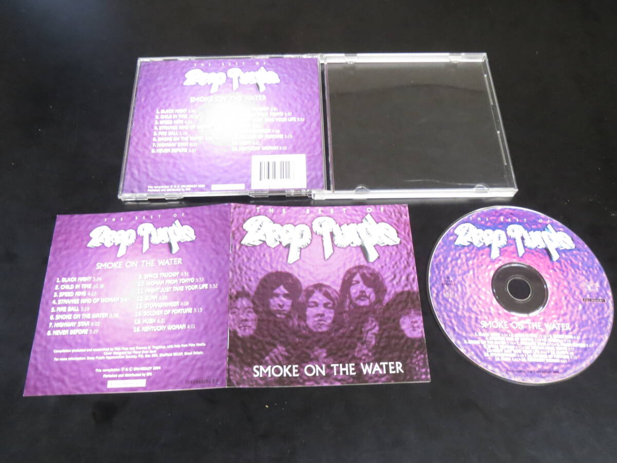 Deep Purple - The Best of Deep Purple: Smoke on the Water 輸入盤CD（デンマーク EMI 7243 4832022, 1994）の画像2