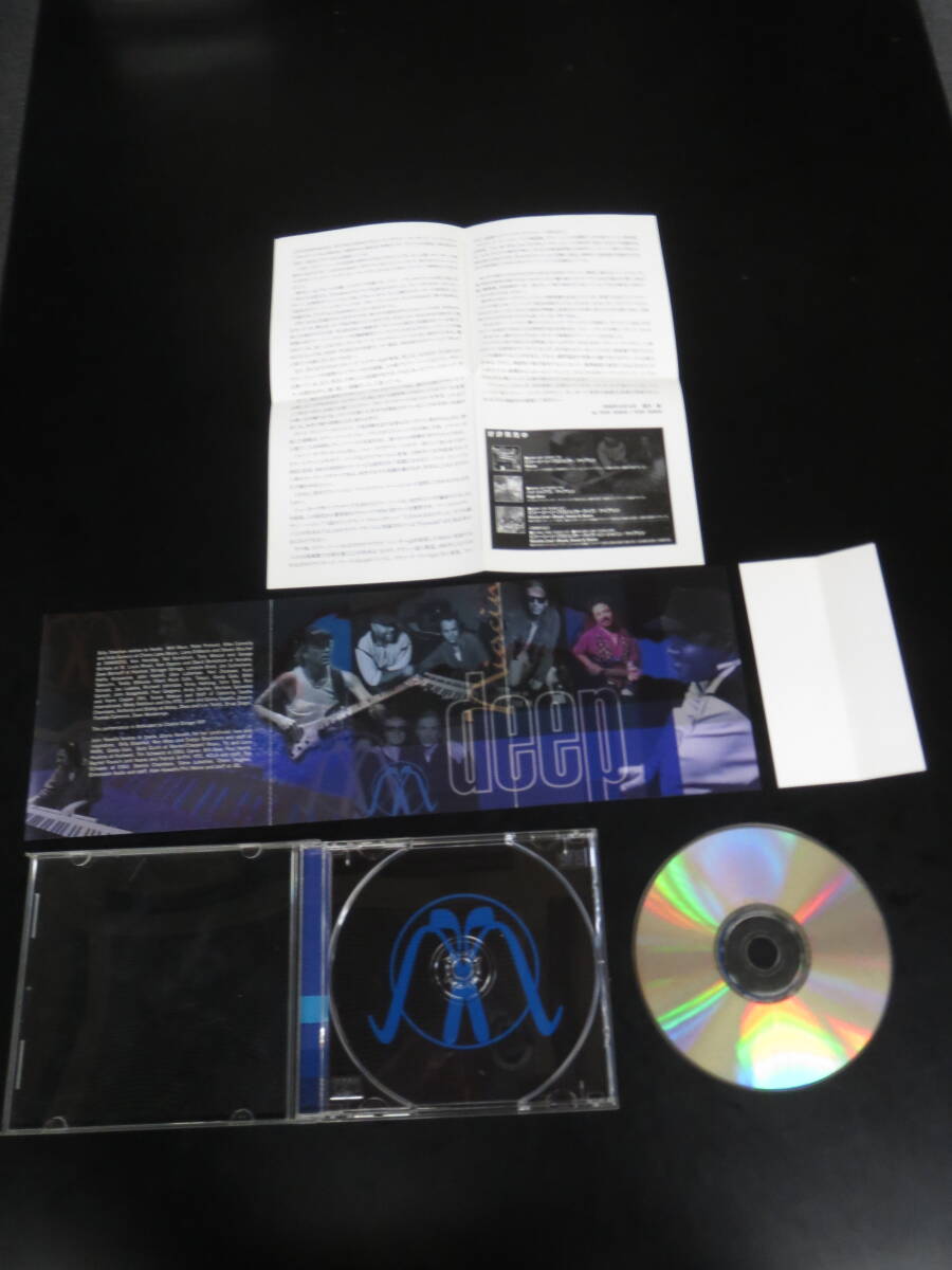 帯付き！ナイアシン/ディープ Niacin featuring Billy Sheehan, John Novello & Dennis Chambers - Deep 国内廃盤CD（VACM-1147, 1999）