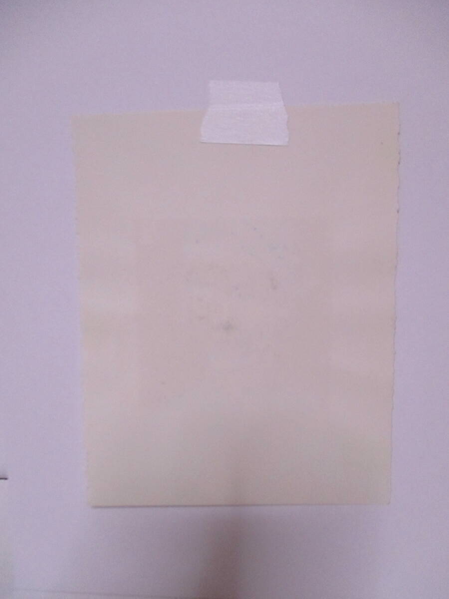 永島慎二（2005年没）版画「ピエロ」木版画　額装　額のサイズ　30X24.5センチ　限定番号、サインはありません　額は3000円　箱あり_画像3