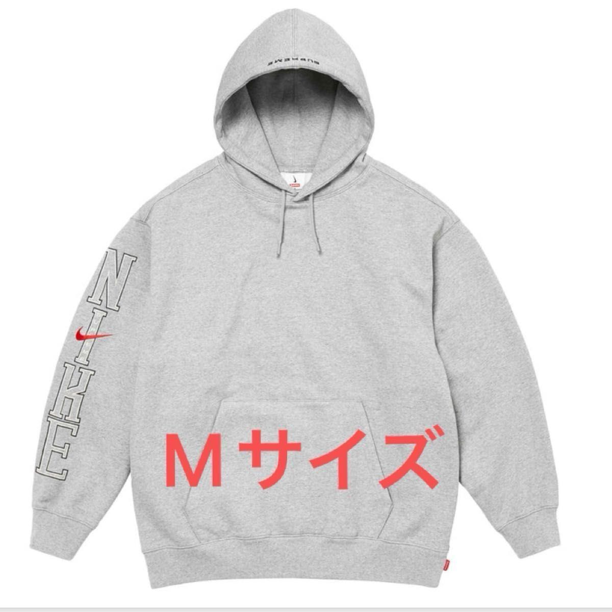 Supreme/Nike Hooded Sweatshirt Heather Grey Mサイズ