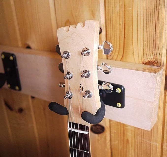4個セット ギターハンガー フック 高強度 壁掛け 取付スクリュー付き ギタースタンド・ハンガー・ホルダー (4個セット)の画像5