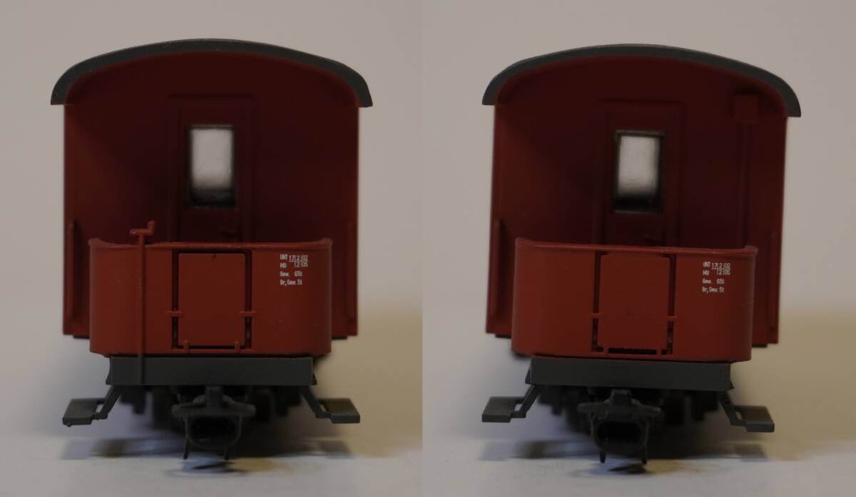 HO narrow ( HOe 1/87 rail size :9mm N gauge )LILIPUTliliptoNr.L370353 Zillertalbahntsila- tar railroad 2 etc. passenger car that 2