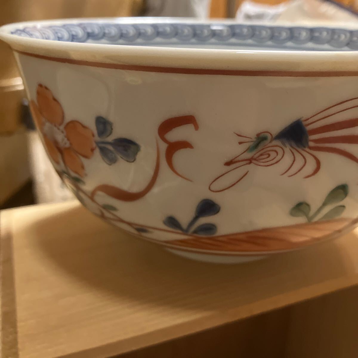 【E/H07060】九谷焼 菓子鉢