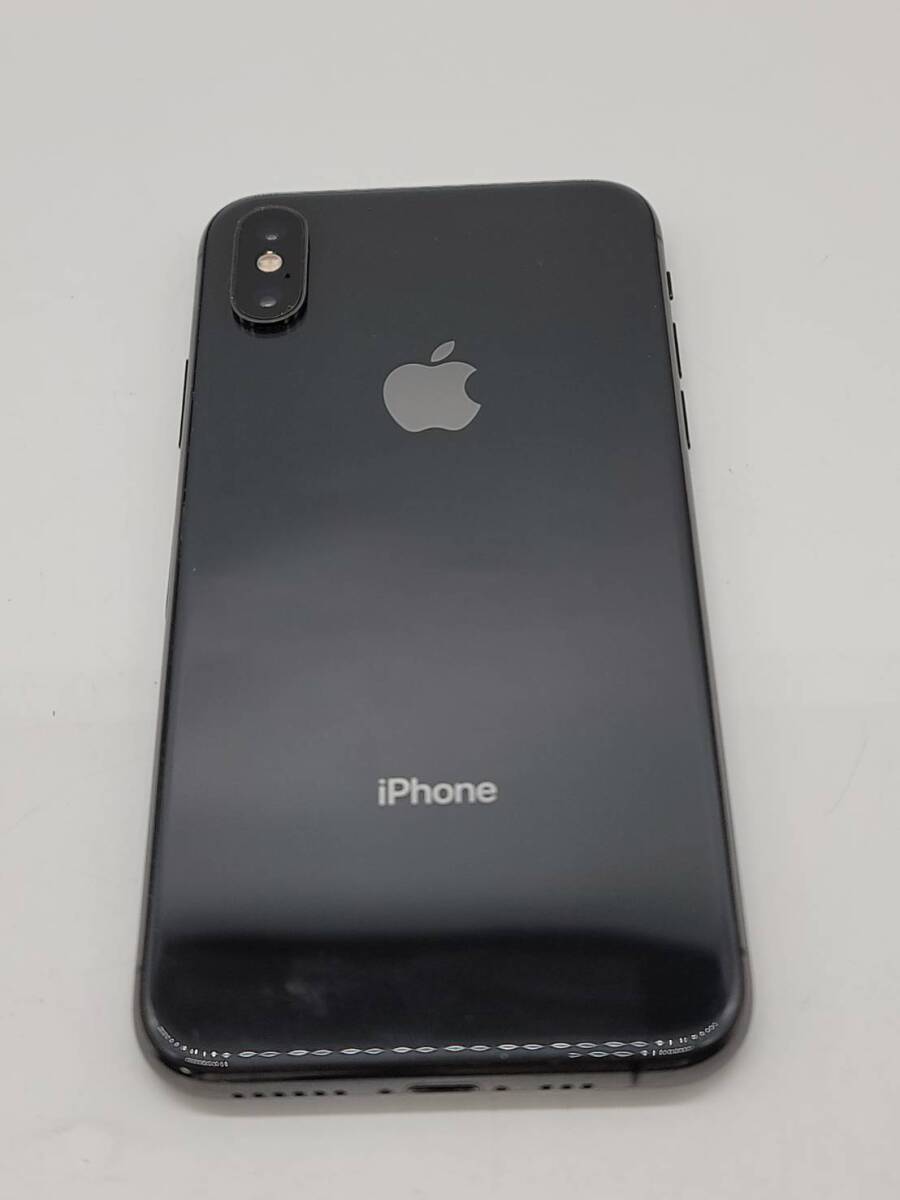 【E/D11674】iPhoneXs ブラック 64GB SIMロックあり ネットワーク制限〇 携帯電話 スマホ IMEI 357232093766085 初期化済みの画像2